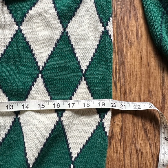 Vintage argyle sweater - Picture 5 of 8